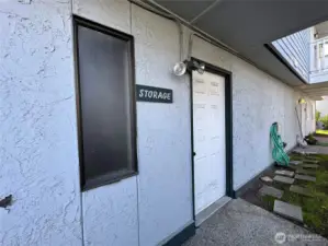 Additional 1st floor storage