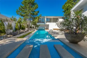 60' saltwater lap pool