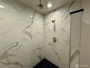 Tile shower