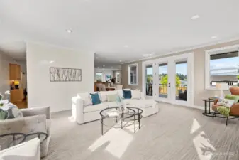 A floor plan that flows.