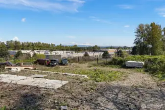 View from back of property.
