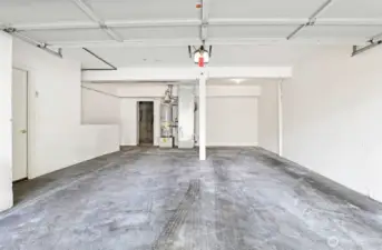 2-Car Garage with Extra Storage