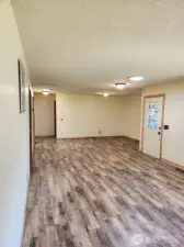 Large open and bright living space