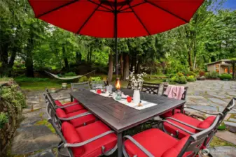 A special spot to host a summer gathering.