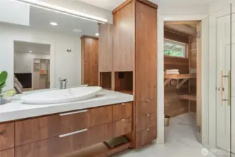 Amazing lighting, heated floors, high end construction.