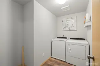 utility room upstairs