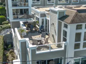 This spacious deck offers flexibility for outdoor furniture and gatherings—create your perfect outdoor living space.