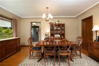 You'll be delighted to dine in your large formal dining room, which is located between the living area and the kitchen, allowing easy flow even with large gatherings.