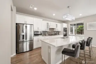 Light & bright kitchen