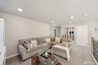 Another view of the upstairs loft