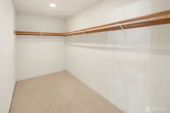 Primary closet - HUGE!