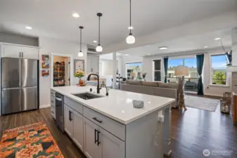 Smart appliances, instant hot water, extra outlets and lighting package.