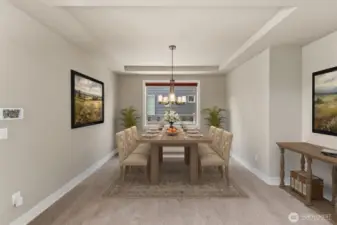 Dining Room - Virtually Staged