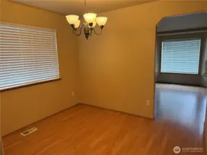 Formal Dinning Room. You can also access the Living Room and Kitchen from the Beautiful, Arched Doorways.