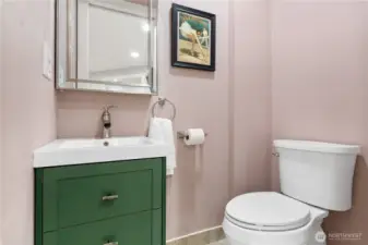 Lower Level Half Bathroom