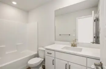 Second bedroom bathroom