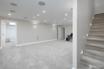 Media Room W/ Surround Sound
