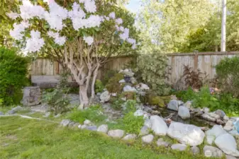 Working water feature for that extra ambiance