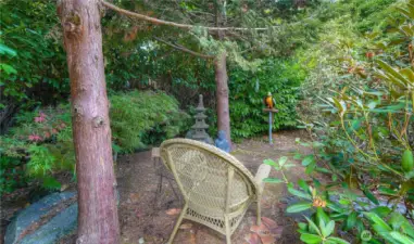 Meditation area