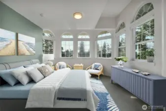 This photo is virtually staged