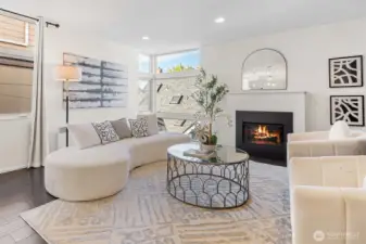 Living room on main floor