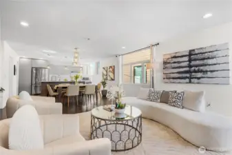 Open space on main floor
