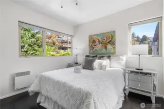 Guest bedroom on upper floor