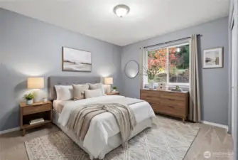 Bedroom 2 virtually staged