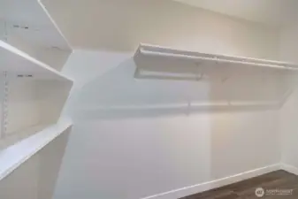 Lower Level Walk in Closet for Bedroom #3