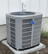 Efficient, economical heating and cooling with heatpump unit