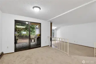 Dining Room w/Sliding Door to Patio