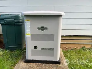 Generator wired in
