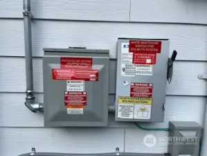 Emergency Generator switch