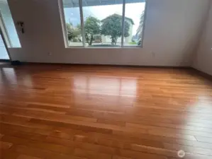 beautiful real wood floors