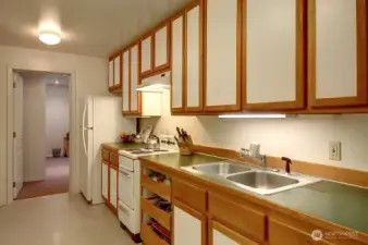 Lower level complete kitchen