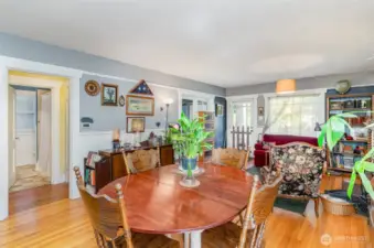 Another view of the dining area.