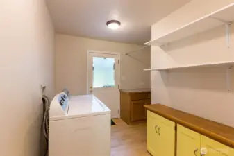Laundry Room on Main Floor