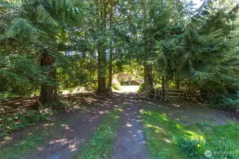 Driveway to street.
