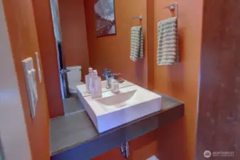 Powder room.