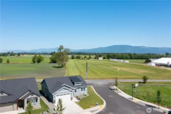 This home has beautiful view to the East.  You can see all the way up to the Canadian Mountains.