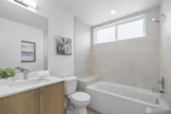 Photos are of model home 8825B. Finishes and layout may vary.