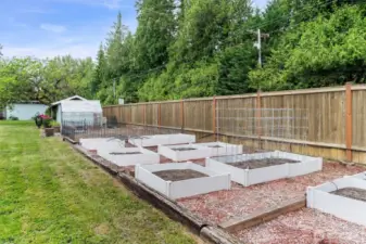 No fuss easy raised garden beds ready to plant!