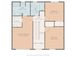 UPSTAIRS FLOORPLAN