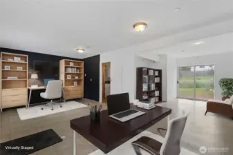 main level Bedroom/bonus room   on the 1.5 story side