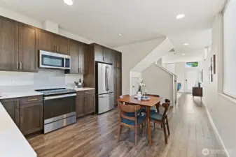 Luxury Vinyl Plank flooring on the main floor