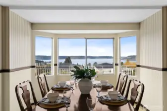 Imagine dining here with your guests