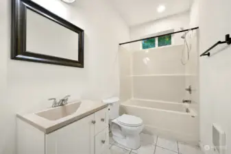 Second bathroom