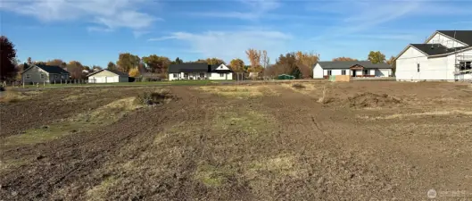 Great potential home-site 60% offset to the road