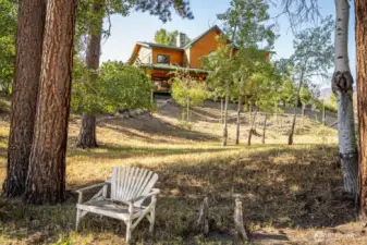 Find solace & shade among the aspens & towering pines!