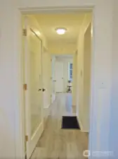 Left to office or Right to Kitchen and stairwell to lower floor